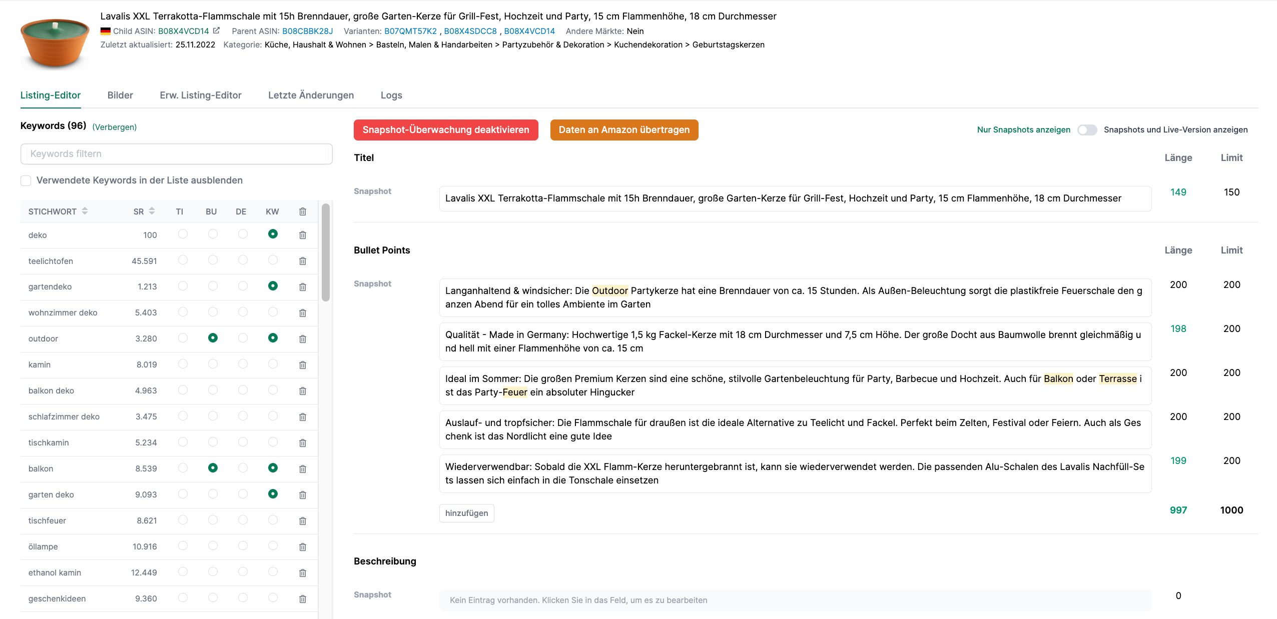 Amazon Content Seller Produkte