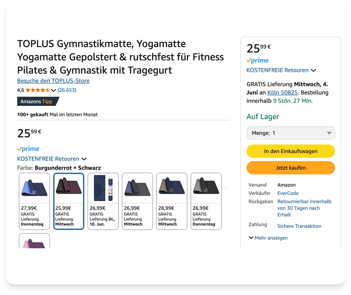 Jede Minute ohne Buybox kostet Umsatz