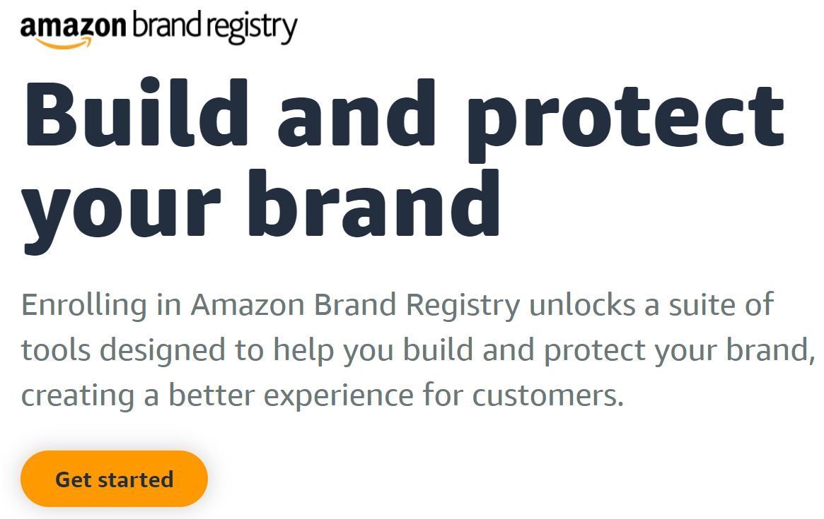 Amazon Brand Registry: Get started