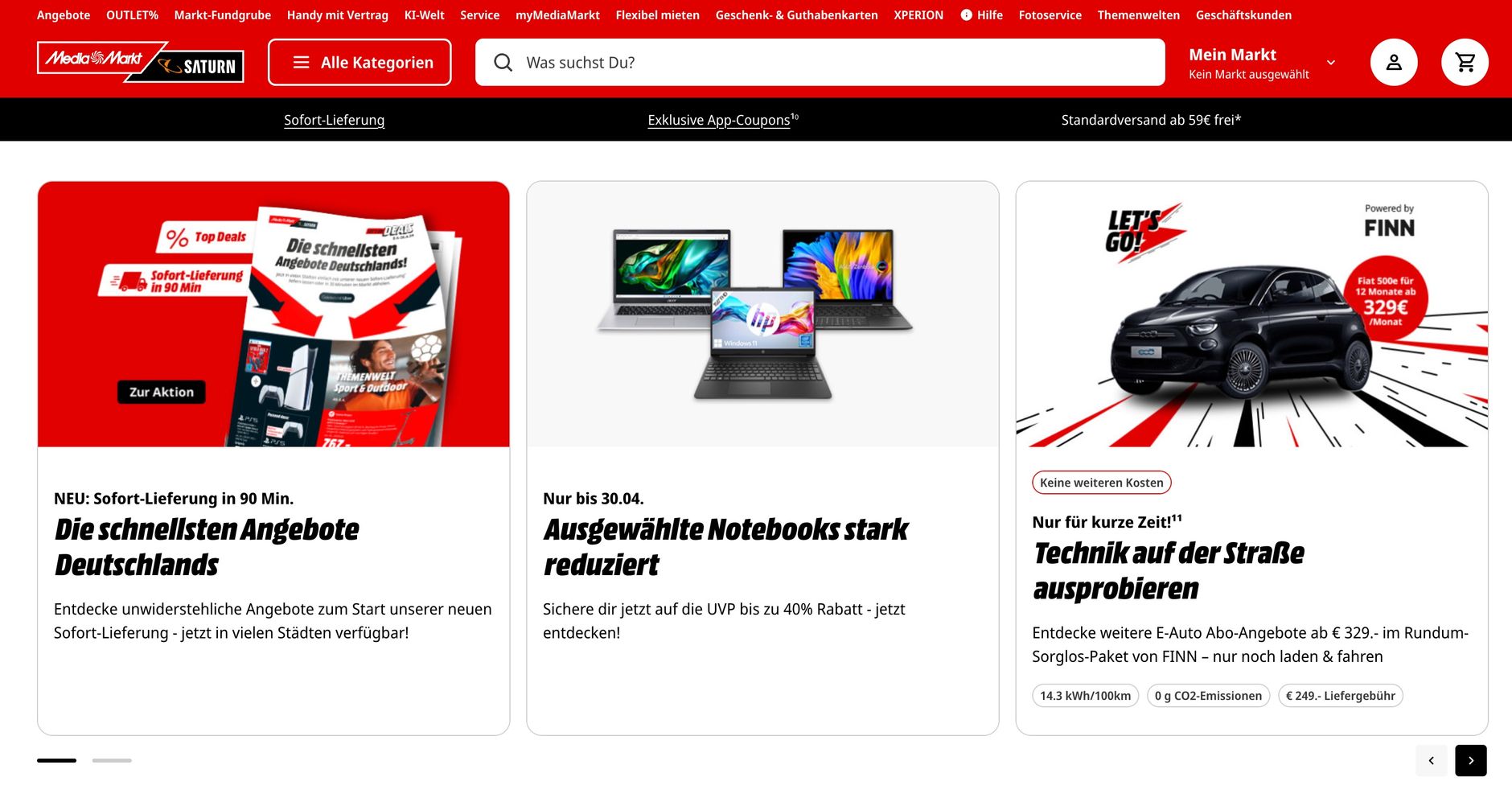 Sonderformate am Beispiel Media Markt