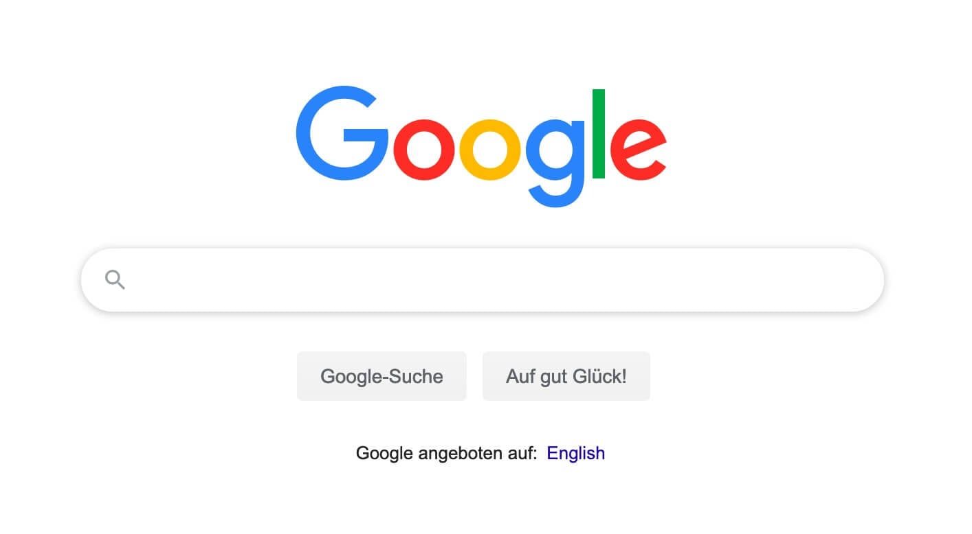 Google Startseite