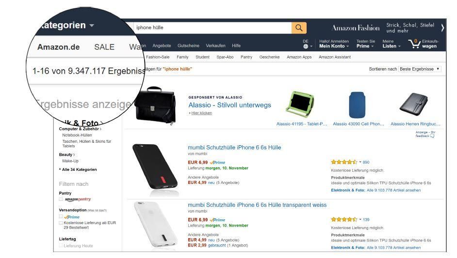 Amazon Suchergebnisse für den Suchbegriff Iphone Hülle