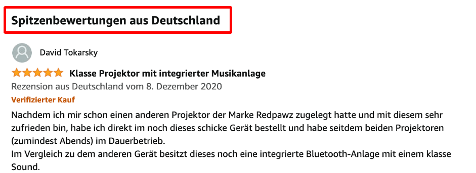 Lokale Amazon Spitzenrezensionen aus Deutschland