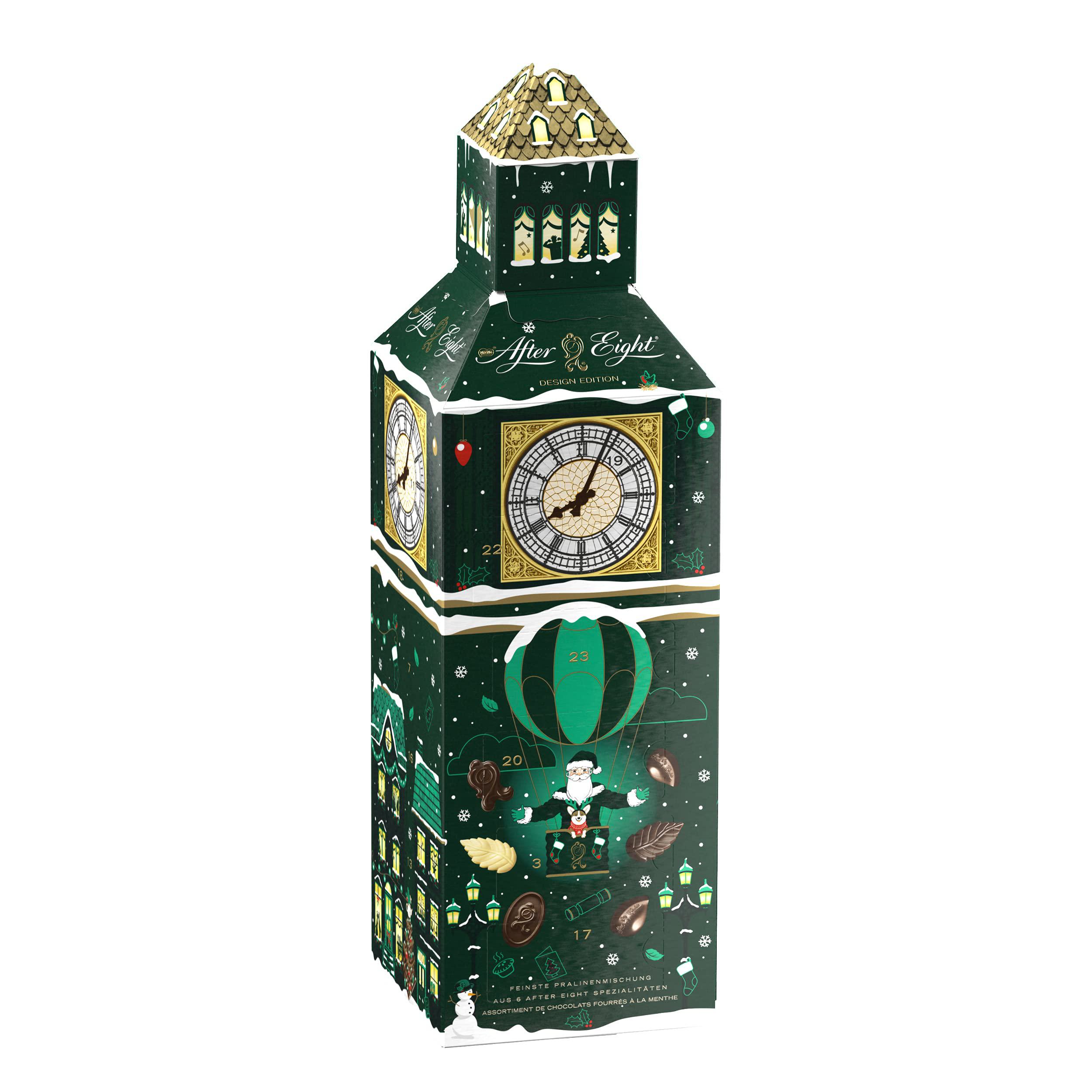 After Eight Adventskalender im Big Ben Design mit Minzschokolade