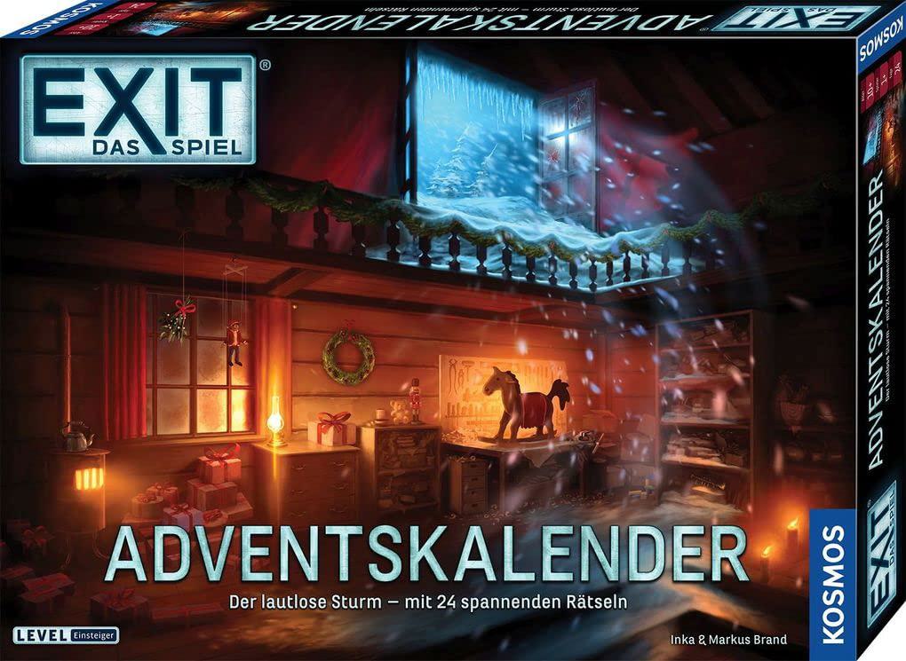 KOSMOS EXIT Adventskalender Der lautlose Sturm - Escape Room Spiel