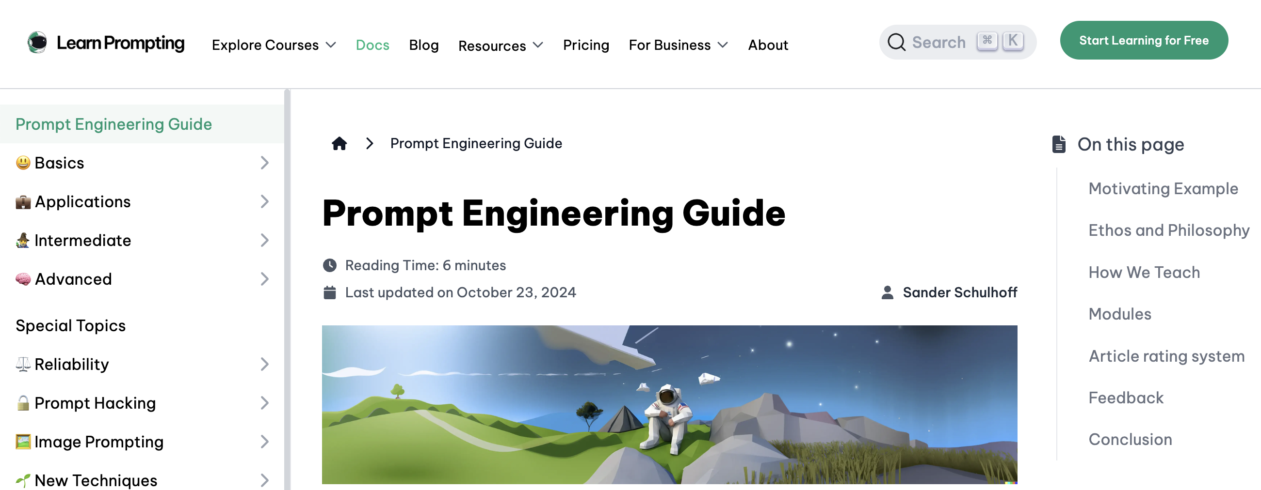 Learn Prompting: Prompt Engineering Guide