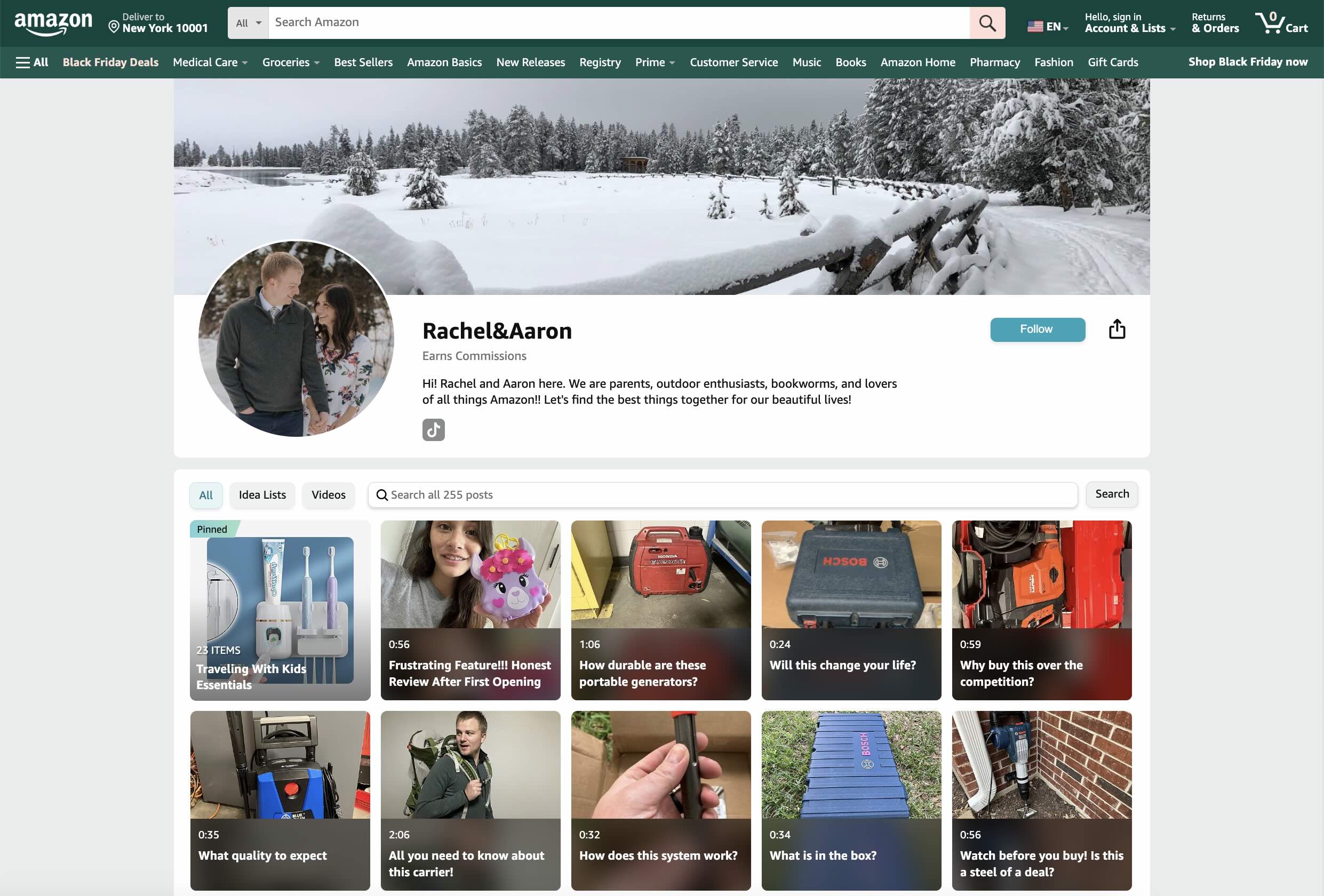 Amazon Influencer Programm für Content Creator mit eigener Storefront