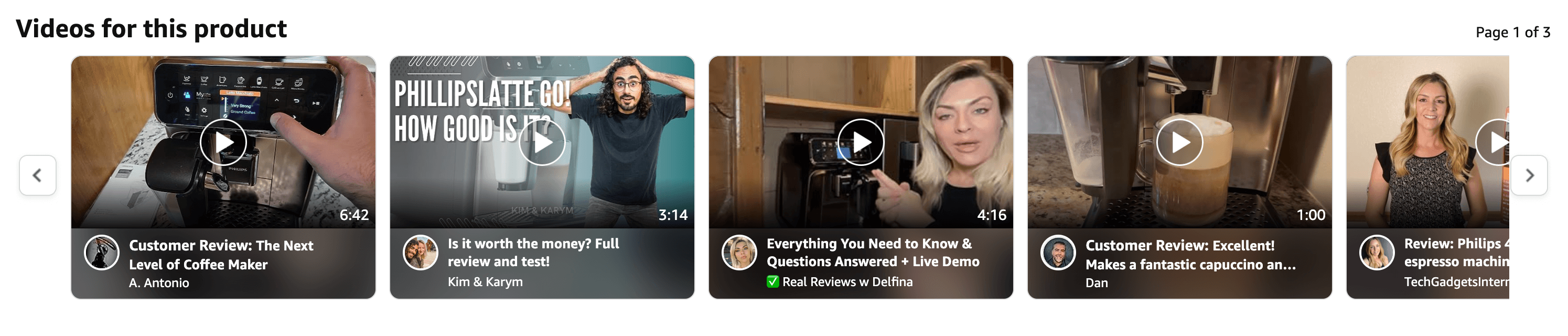 Amazon USA Videorezensionen vom Influencer Programm für authentische Produktbewertungen