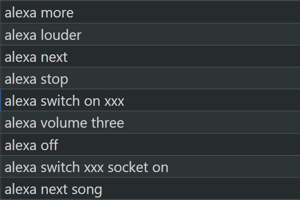 Alexa Questions