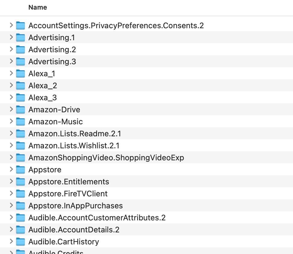 Amazon Folder Excerpt