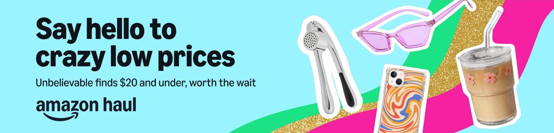 Amazon Haul Logo und Banner für neue Billig-Shopping-Plattform