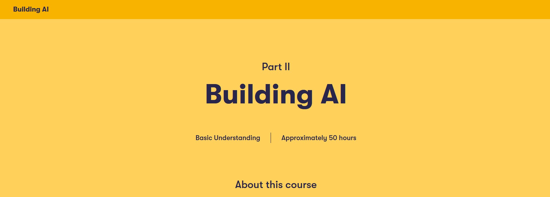 Building AI - Elements of AI Teil 2 für eigene KI-Modelle entwickeln