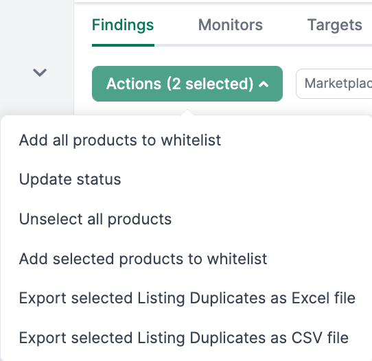 Listing Duplicates Amalytix