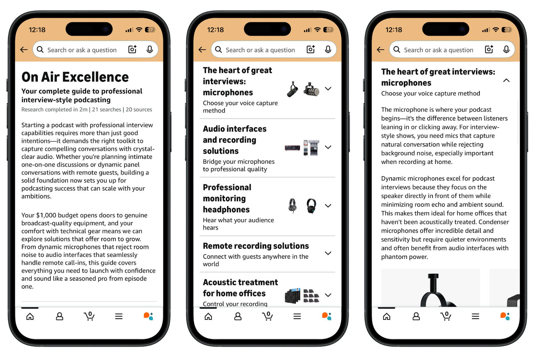 Finaler Custom Guide mit Kaufoptionen