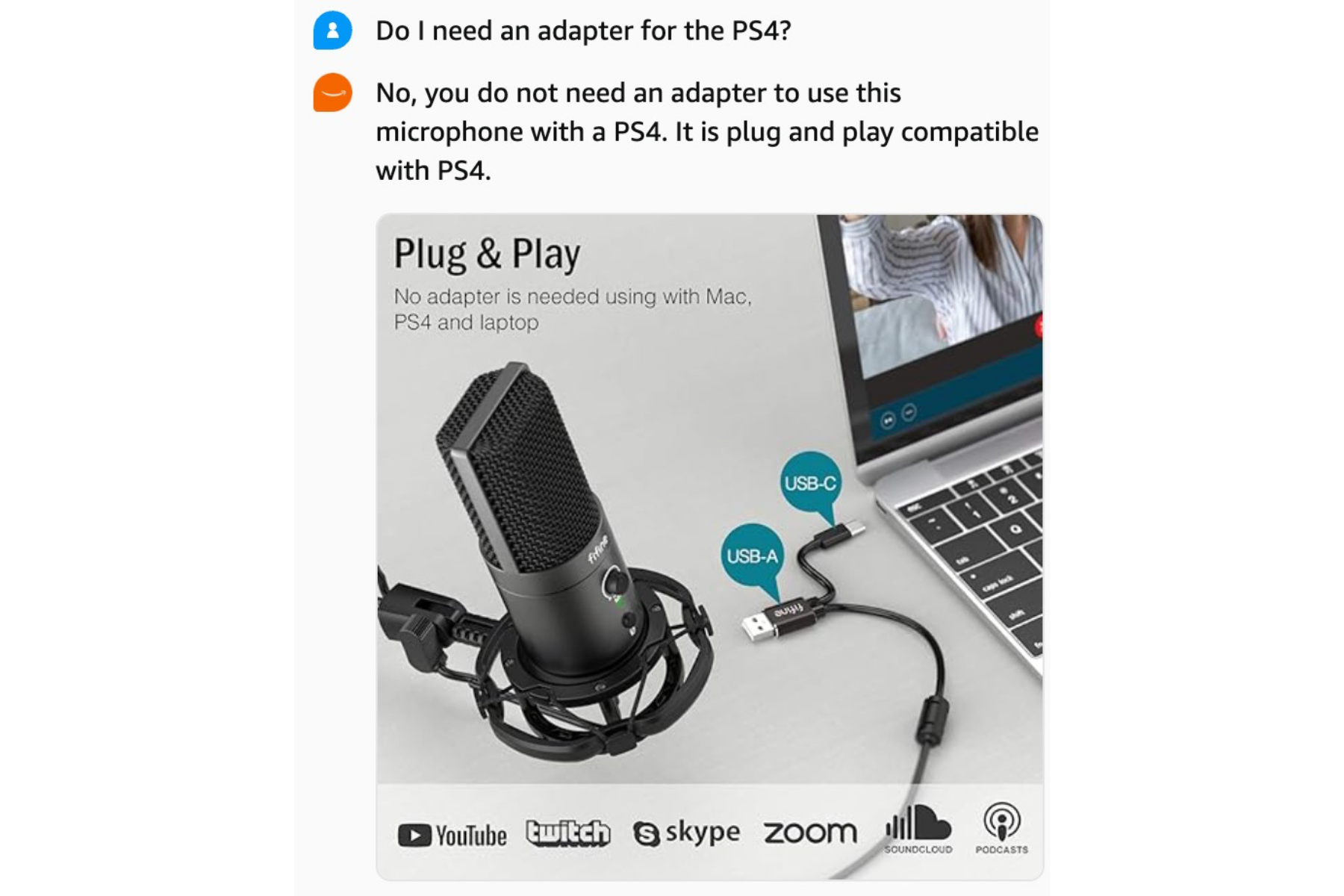 Rufus verarbeitet Text-Overlays auf Produktbildern