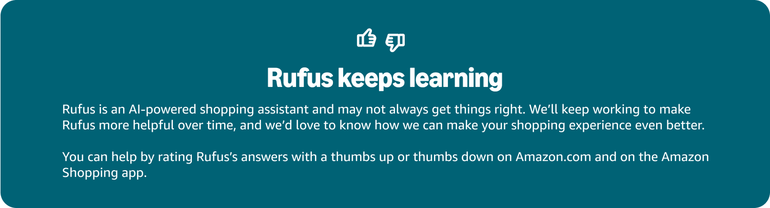 Amazon Rufus reinforcement learning process showing continuous improvement through user feedback
