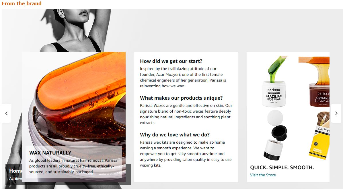 Example of a successful brand story