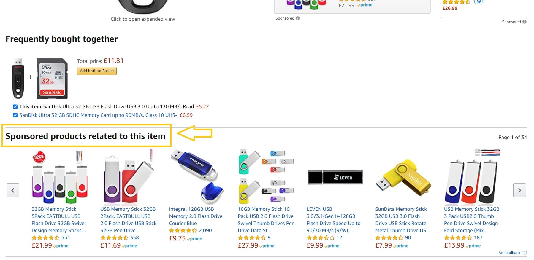 Amazon Sponsored Products