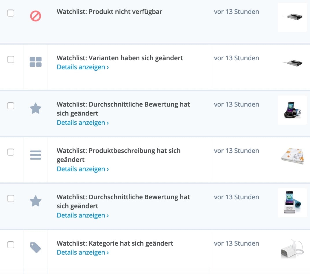AMALYTIX überwacht bis zu 100 unterschiedliche Datenpunkte. Sie bestimmen, bei welchen Entwicklungen Sie informiert werden möchten.