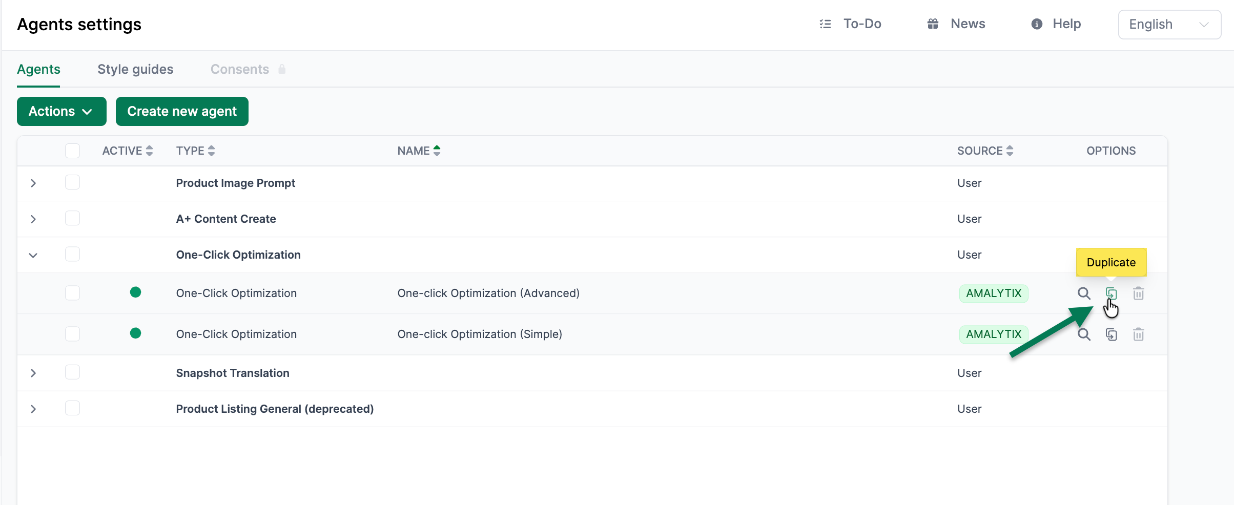 Integration duplizieren