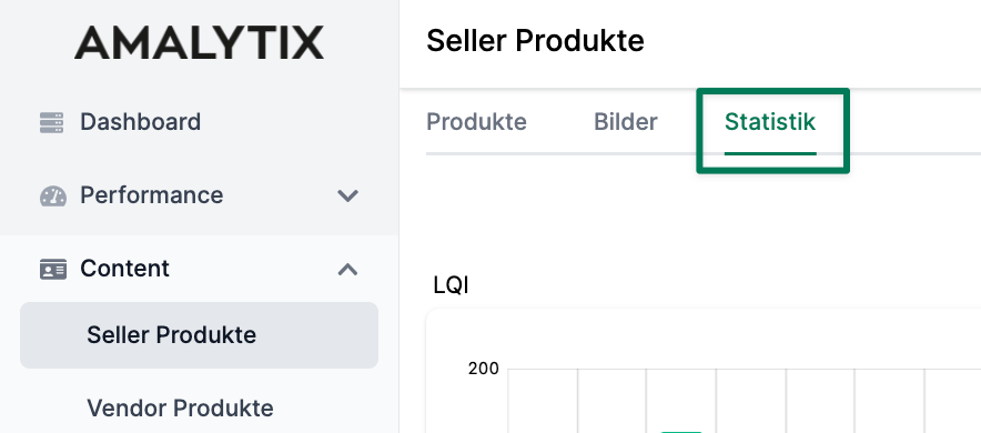 AMALYTIX Statistik