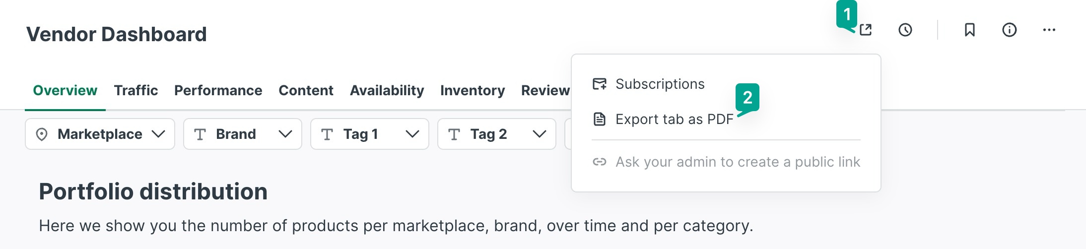PDF Export