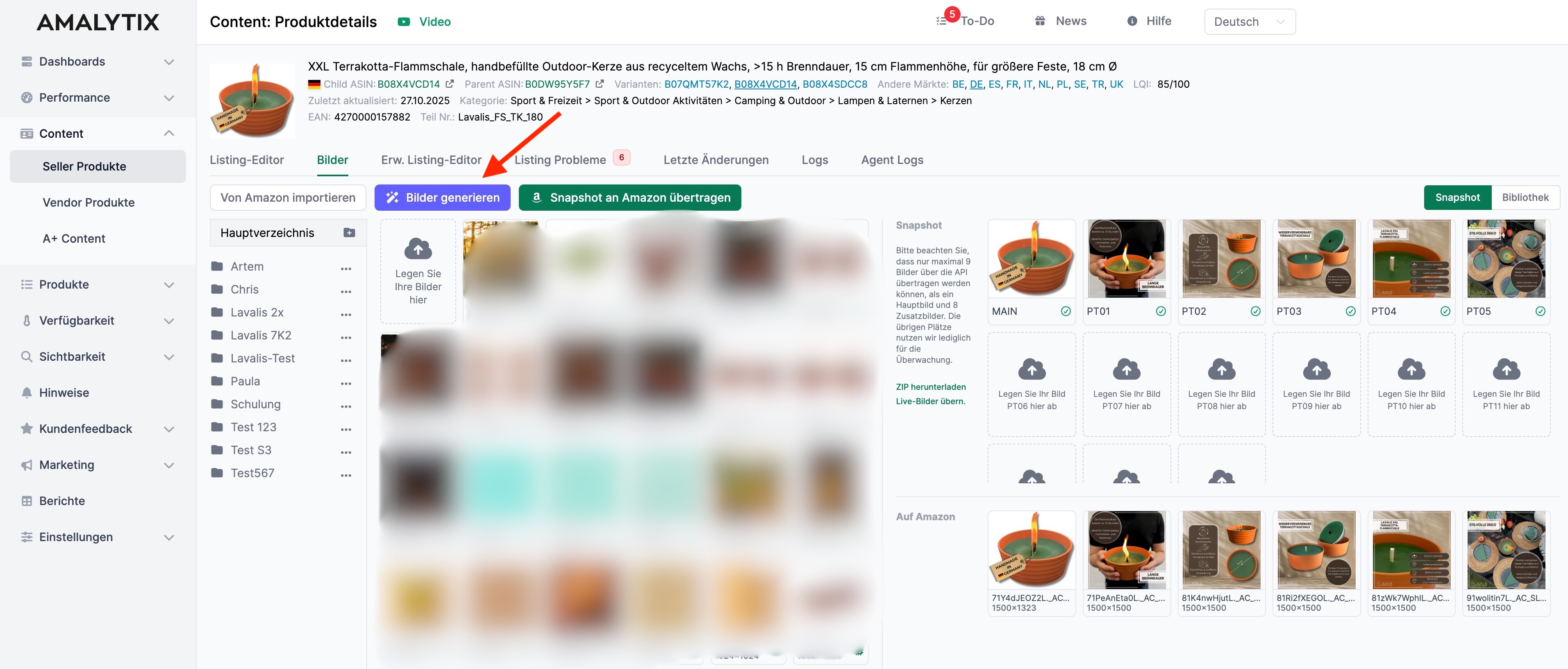 Agent für Produktbilder
