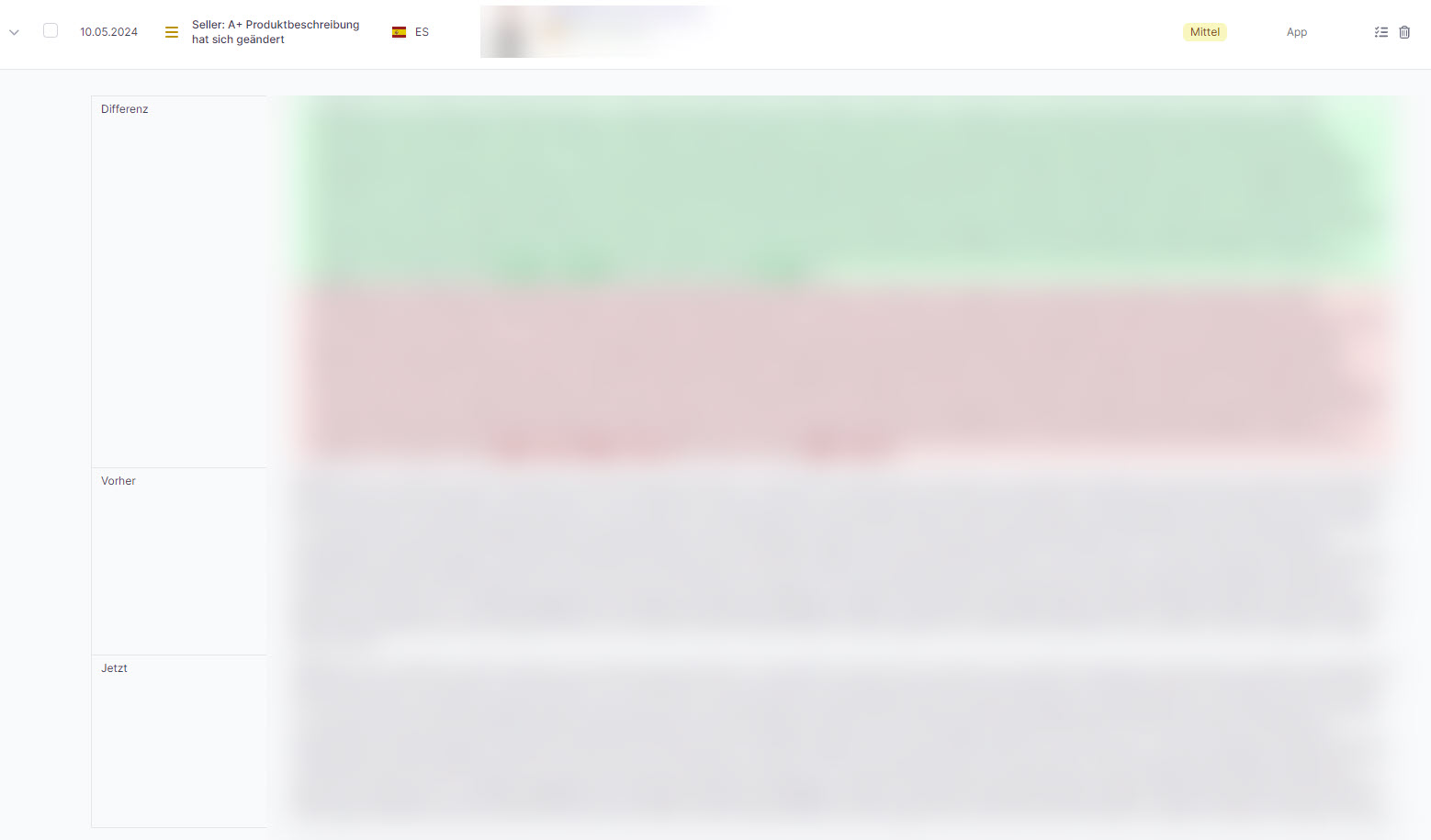 Hinweis A+ Produktbeschreibung hat sich geändert