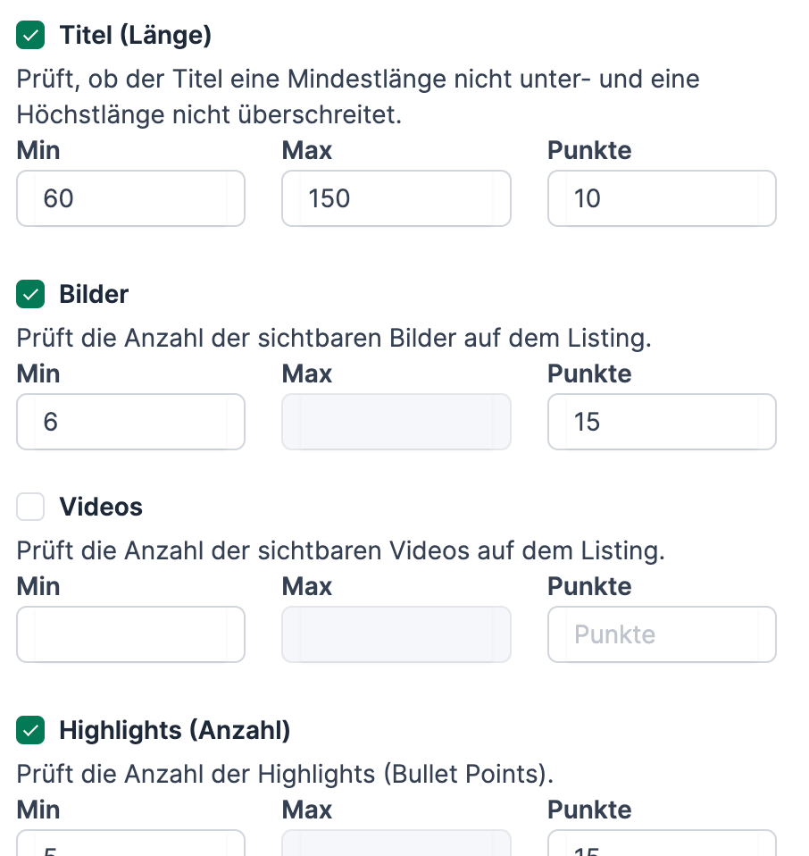 Listing Quality Index (LQI)