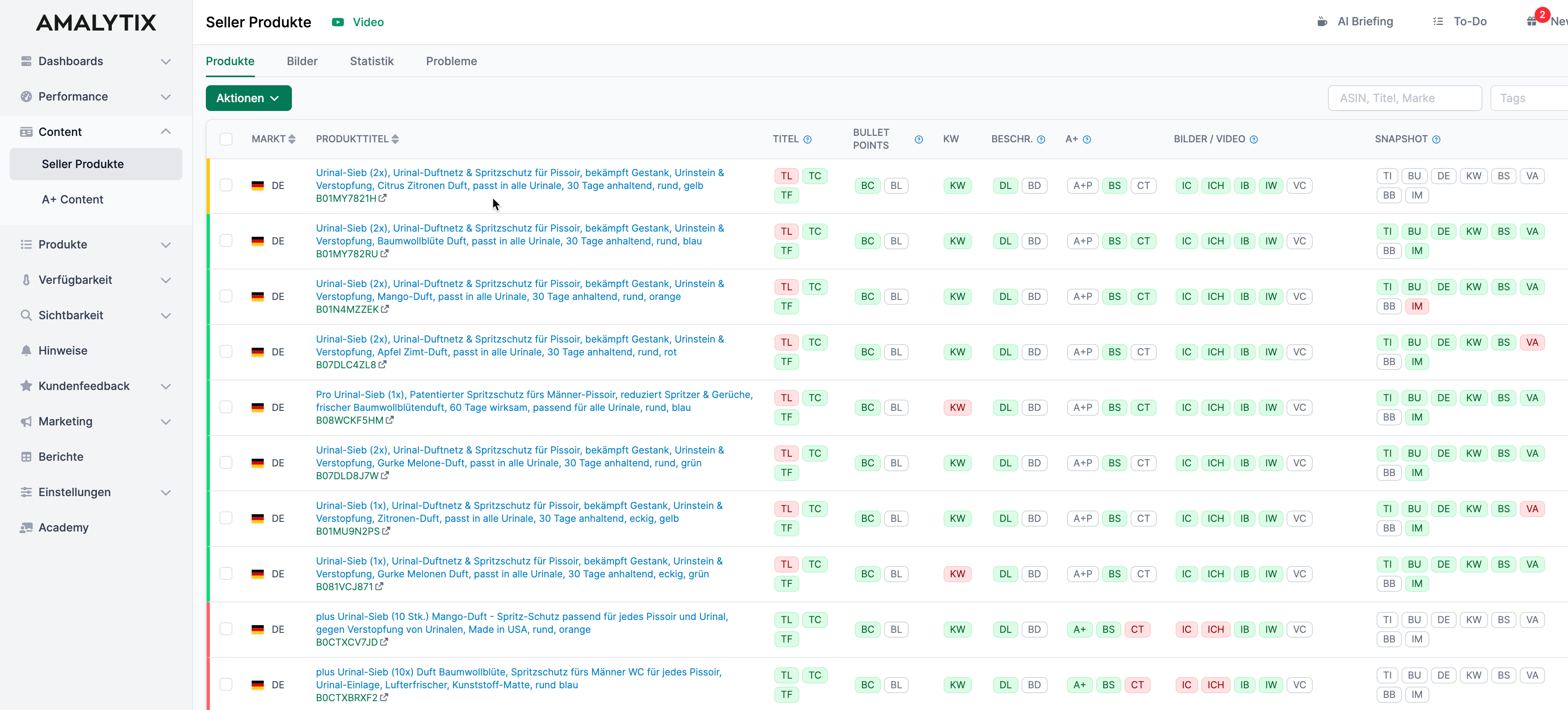 Amazon Content Monitoring
