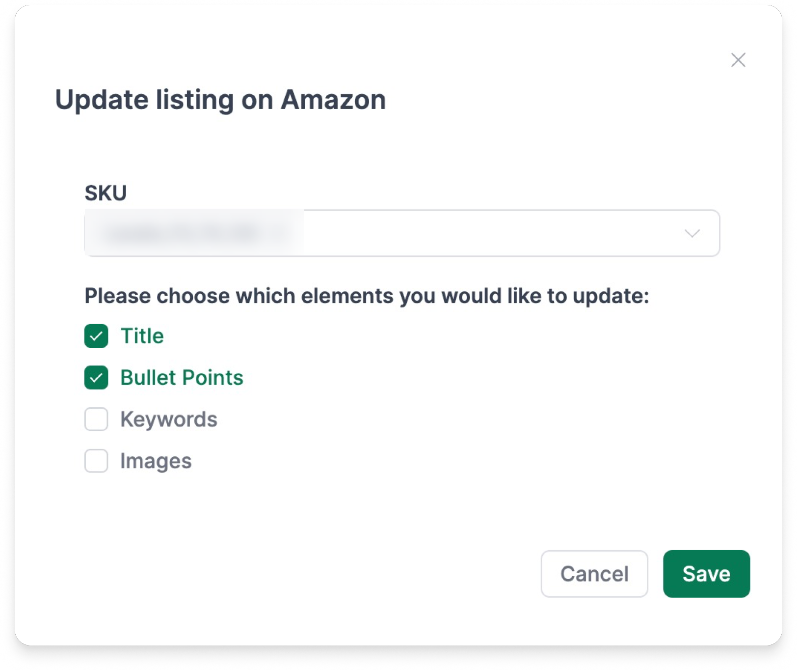 Direct transfer to Amazon