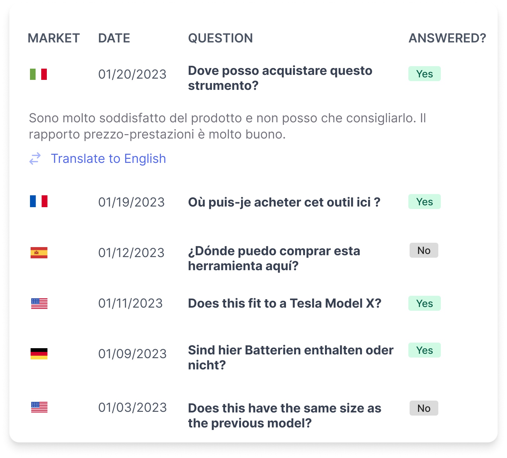 Customer Questions? Seller Feedback?