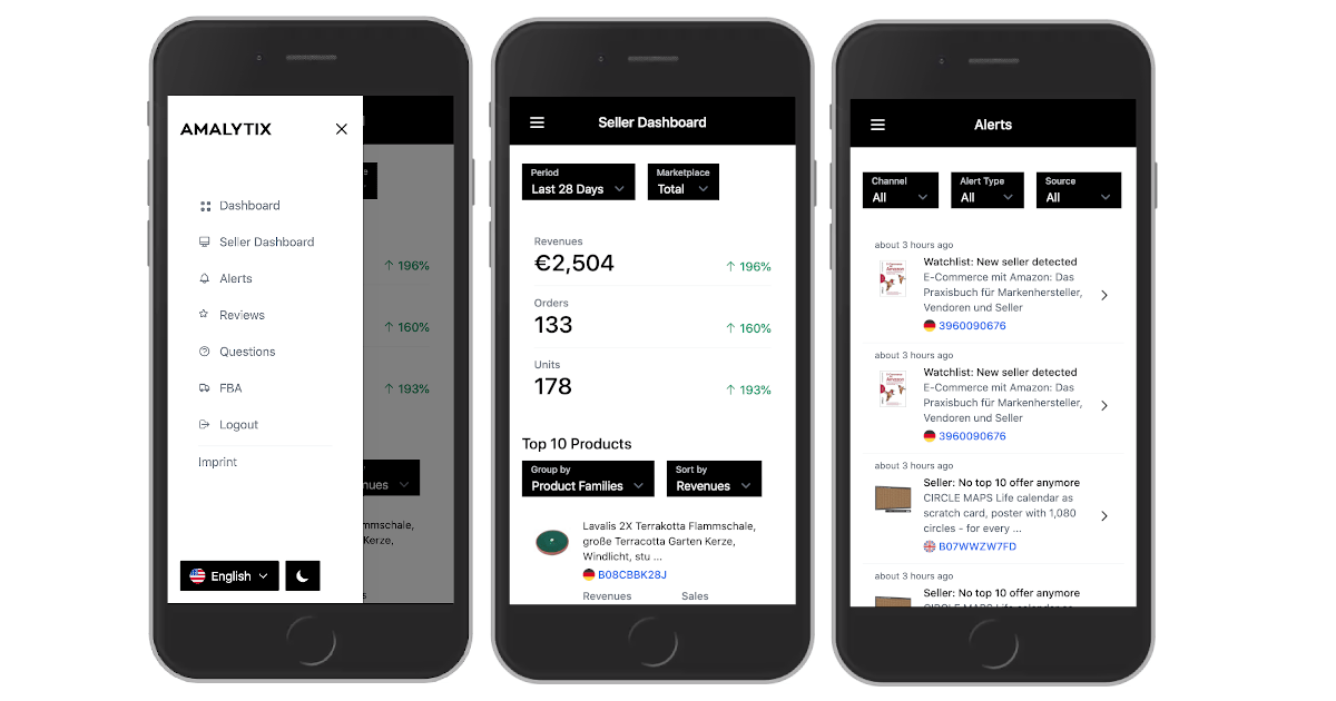 AMALYTIX Smartphone App