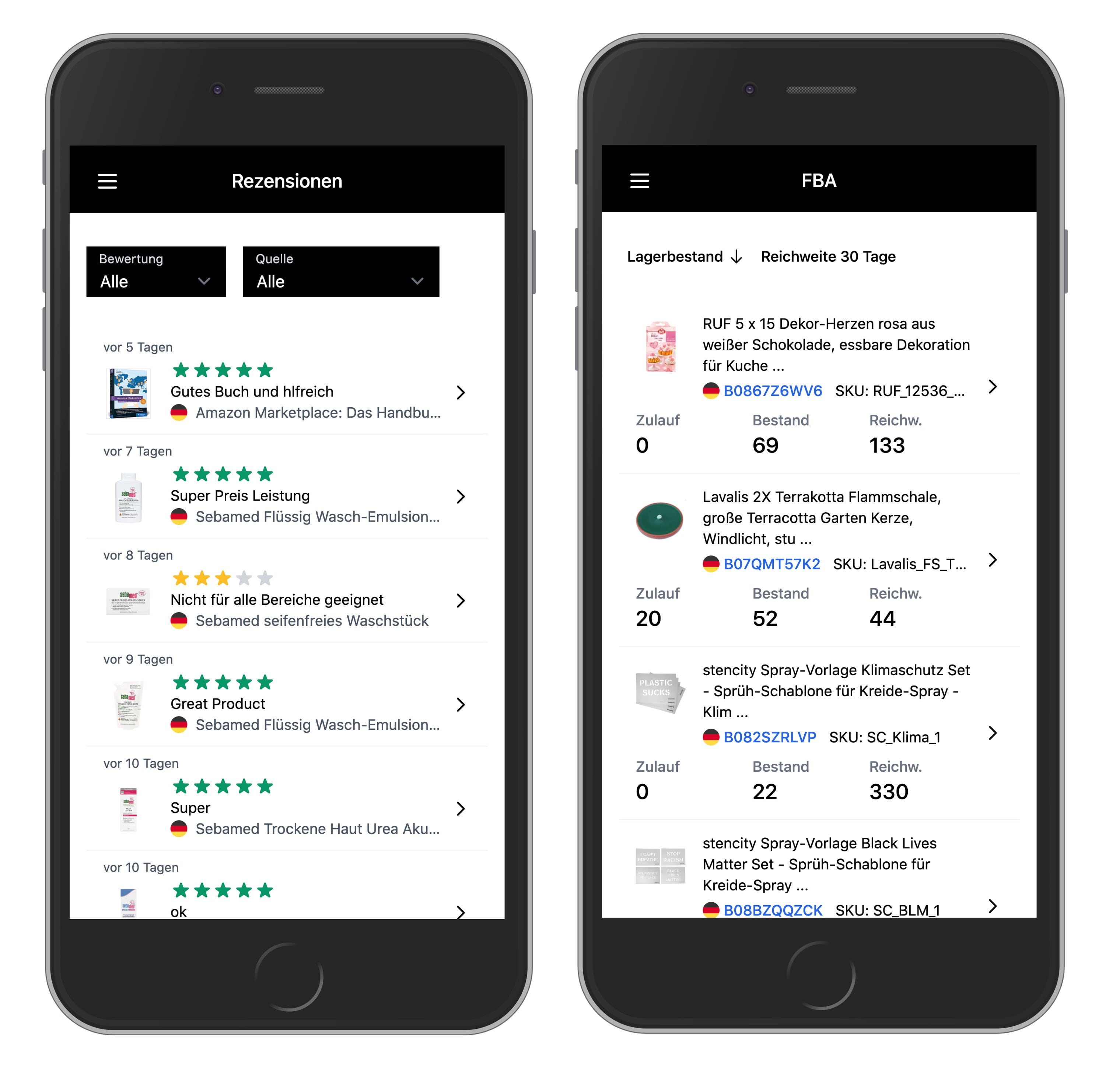 AMALYTIX Smartphone App
