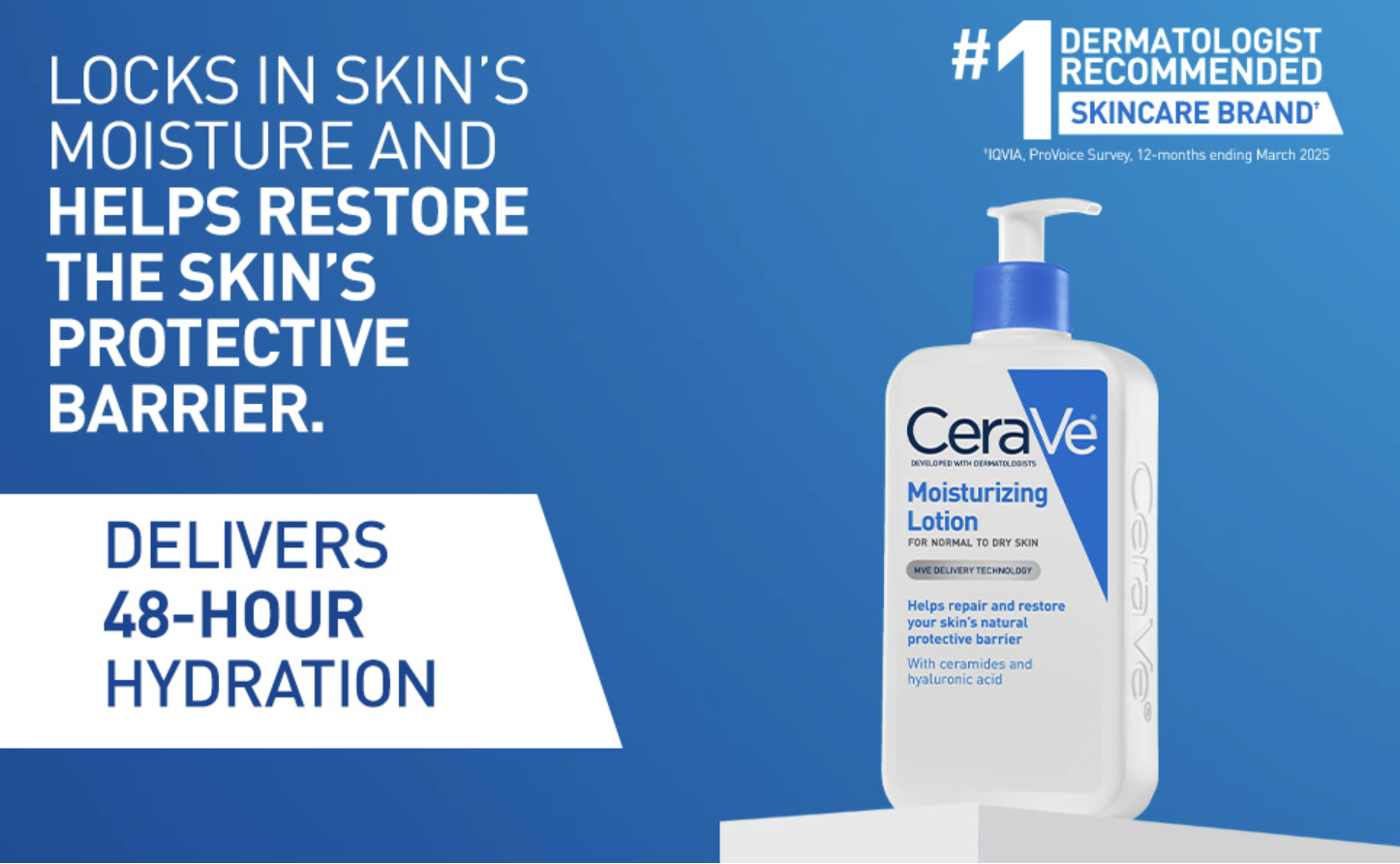 A+ Content hero example CeraVe