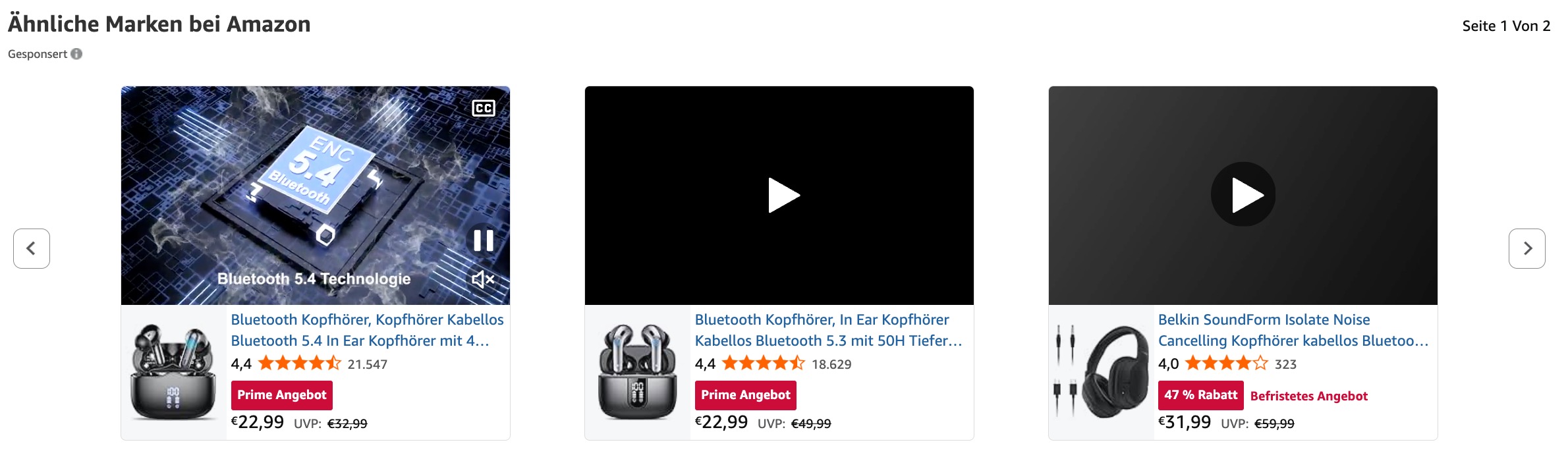 Amazon Ads Produktvideos